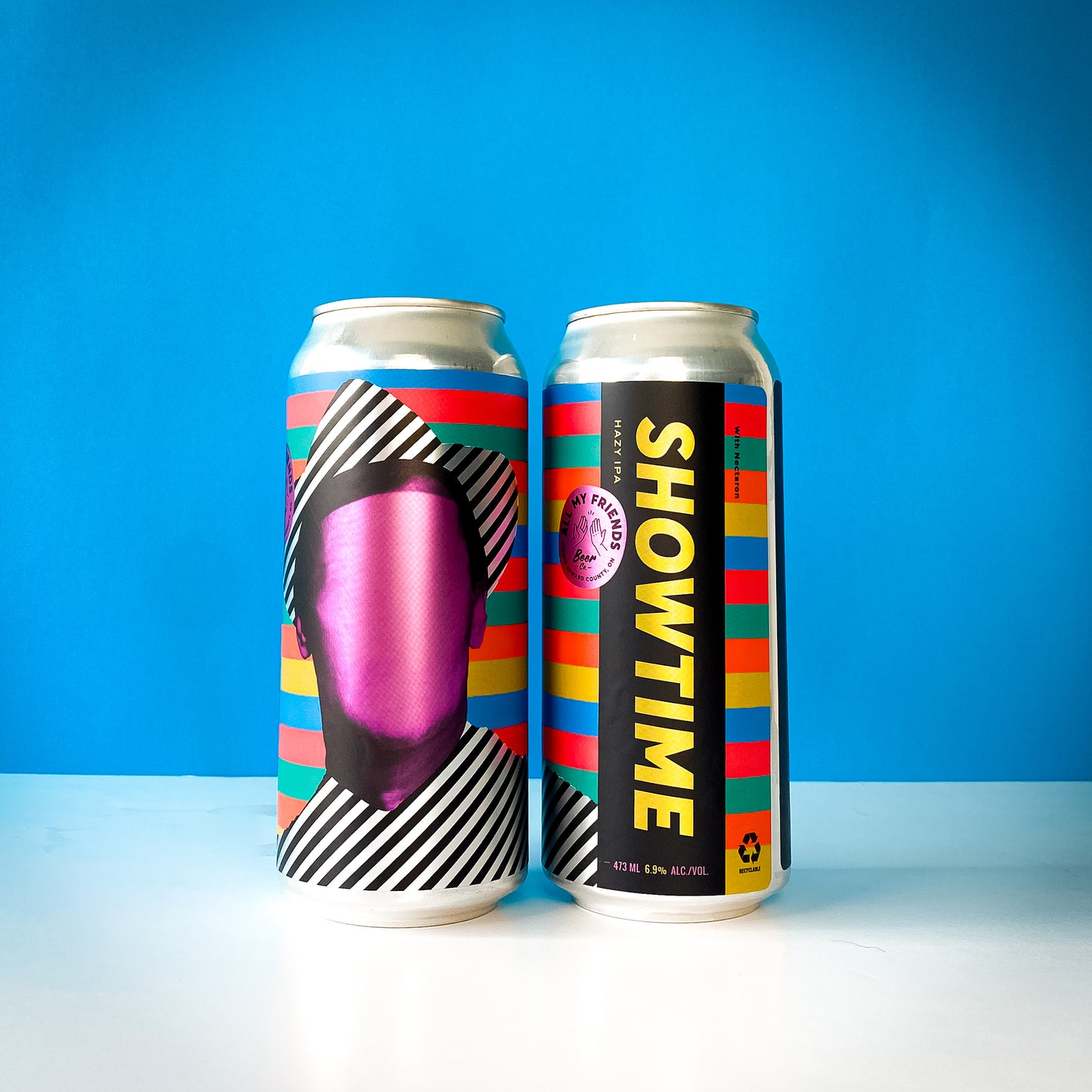 Showtime - Hazy IPA w Nectaron 6.9% - 473ml Can