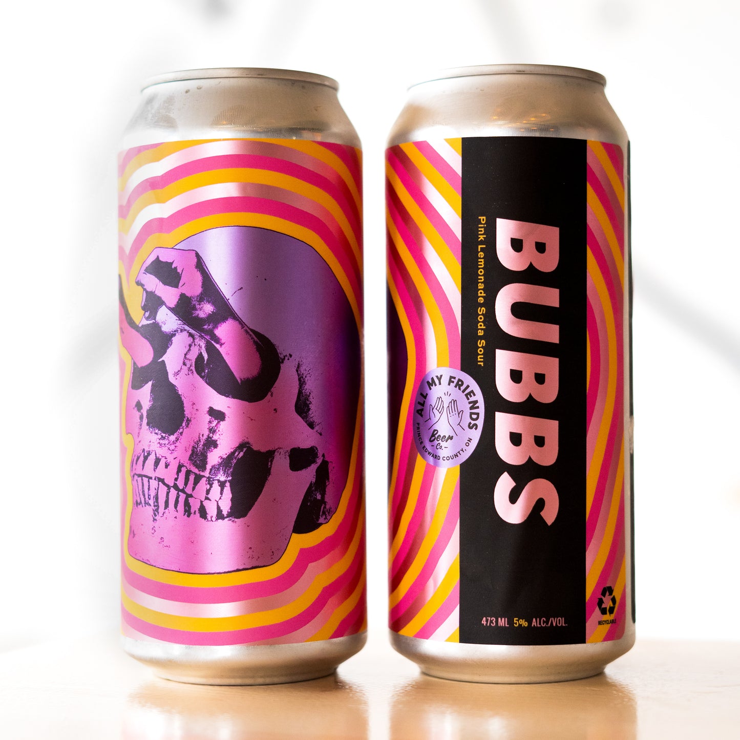 Bubbs - Pink Lemonade Soda Sour 5% - 473ml Can
