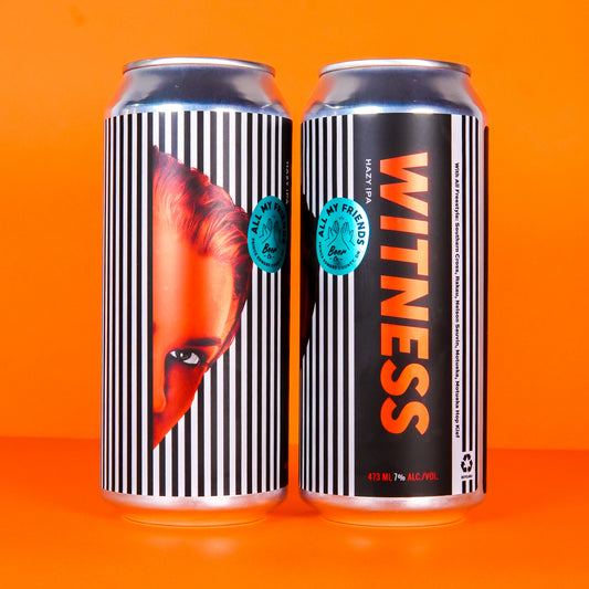 WITNESS - Hazy IPA - Collaboration w Fine Balance and Freestyle Hop Farm