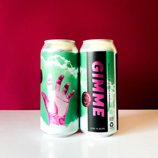 GIMME - Sour Ale w Blackberries, Black Currant, & Marshmallow 5% - 473ml Can