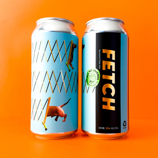 FETCH - Vermont Pale Ale 5.5% - 473ml Can - Collaboration w Burdock Brewing