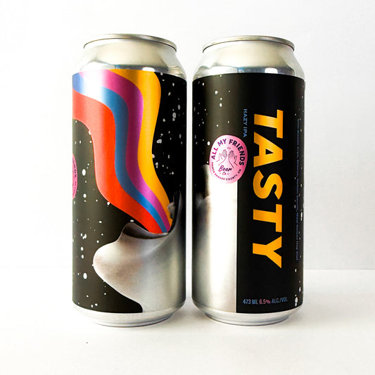 Tasty - Hazy IPA w Mosaic Cryo, Simcoe, Nelson Sauvin, Maui Nelson Hop Kief 6.5% - 473ml Cans