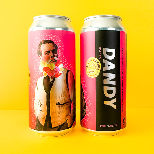 Dandy - Hazy IPA w Freestyle Nelson Sauvin, Citra Cryo, Mosaic 7% - 473ml Cans