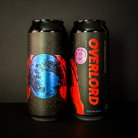 OVERLORD - DIPA w Freestyle Nelson Bliss, Citra 8% - 473ml Can - Collaboration w Lyric Brewing Co