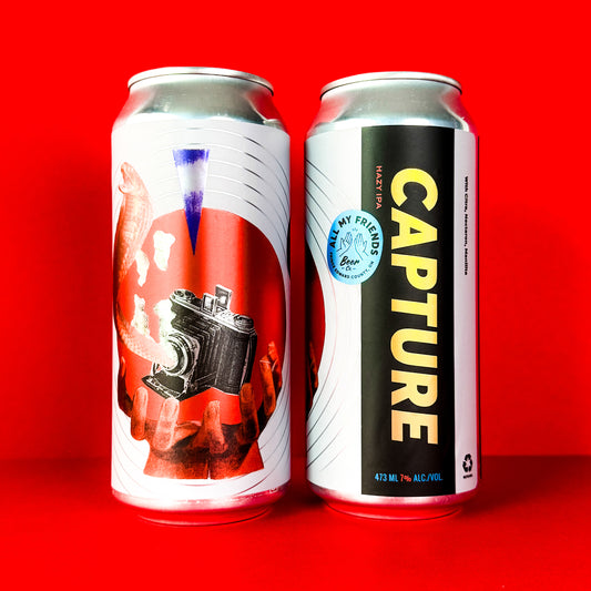 Capture - Hazy IPA w Citra, Nectaron, Manilita 7% - 473ml Can