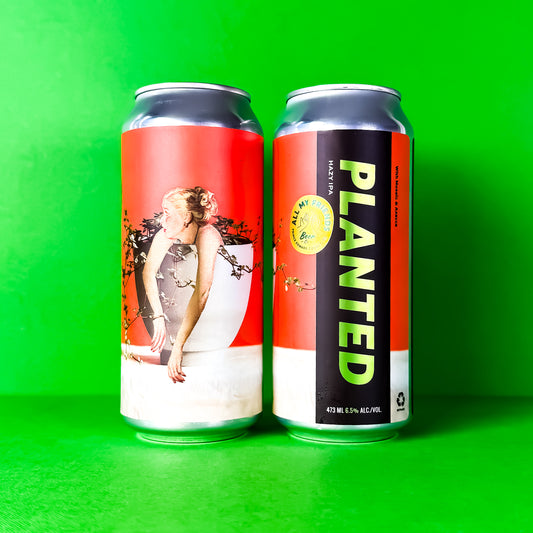 Planted - Hazy IPA w Mosaic, & Azacca 6.5% - 473ml Can