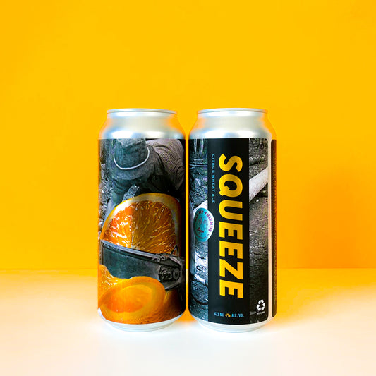 Squeeze - Citrus Wheat Ale 4% - 473ml Cans