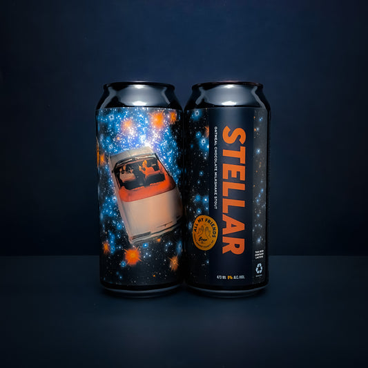 Stellar - Oatmeal Chocolate Milkshake Stout 9% - 473ml Can